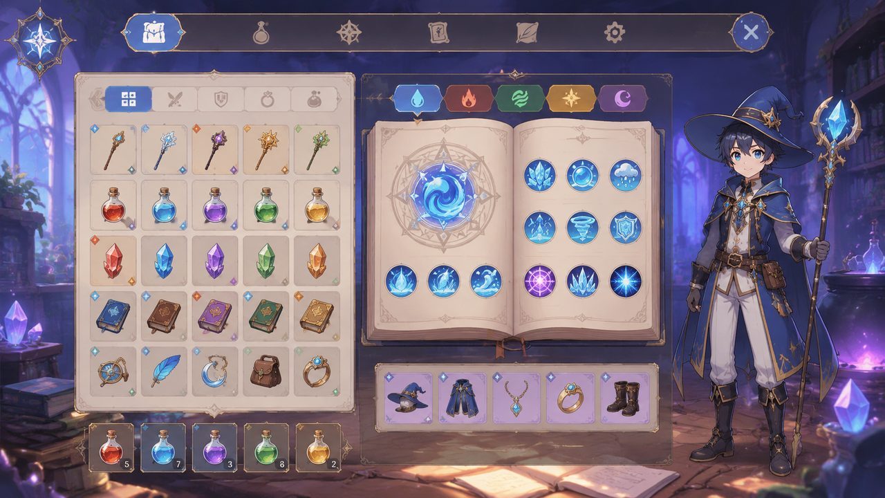 魔法师露娜 角色养成 玩法截图 6