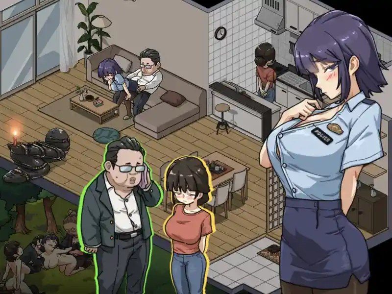 极道无赖EX 女警鮎川光 剧情互动 页面配图 2