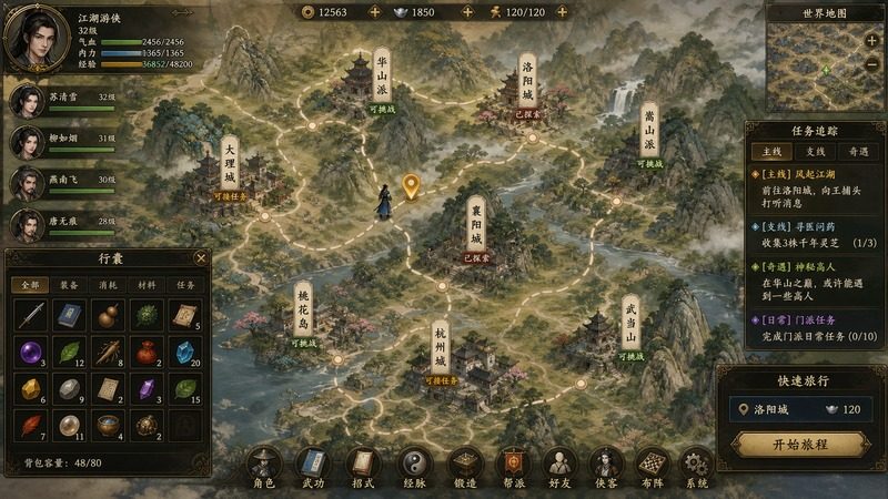 金庸群侠传5爱与死仙狐MOD六周年 支线内容 页面配图 7