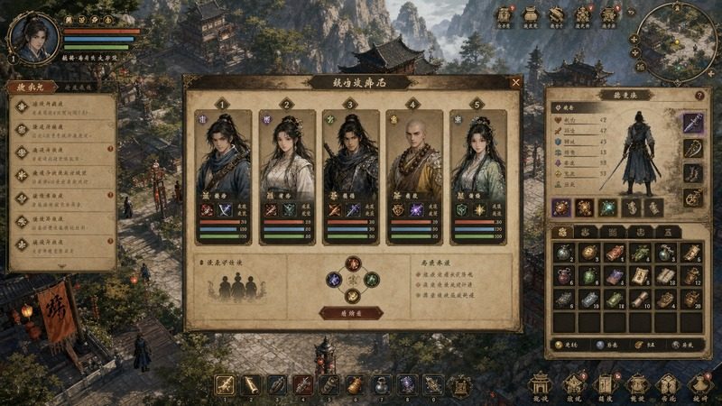 金庸群侠传5爱与死仙狐MOD六周年 天书路线 预览图 4